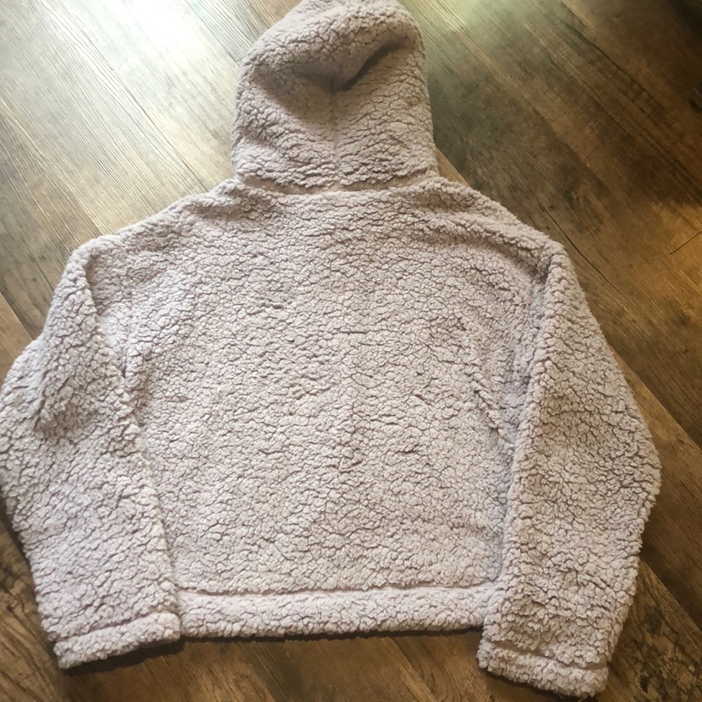 NWT! Zella Cassie faux shearling hoodie - Picture 5 of 9